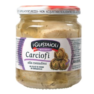 CARCIOFI ALLA CONTADINA OLIO G 280-165G