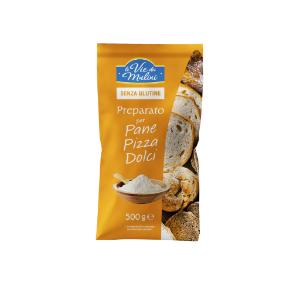 PREPARATO PER PANE PIZZE E DOLCI SENZA GLUTINE 500G